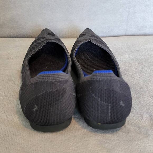 Rothy's Gray Camo Point Flats Size 7.5 - Picture 7 of 11
